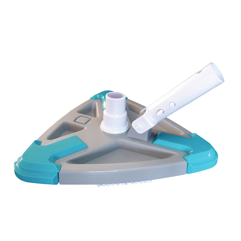 Swimming Pool Cleaning Triangle Manual Brush Suction Machine Accessories