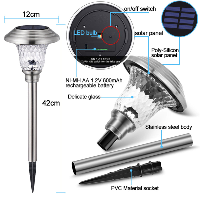 Solar lawn light